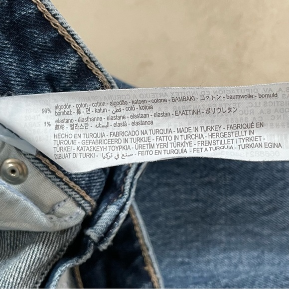 Zara Women’s 4 Slim Straight High Rise Denim Jeans Medium Wash. - Picture 7 of 7